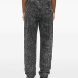 Jeans a gamba dritta in nero Golden goose - donna 