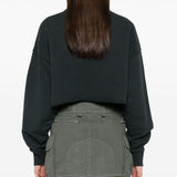 Felpa Nives in nero Golden goose - donna 
