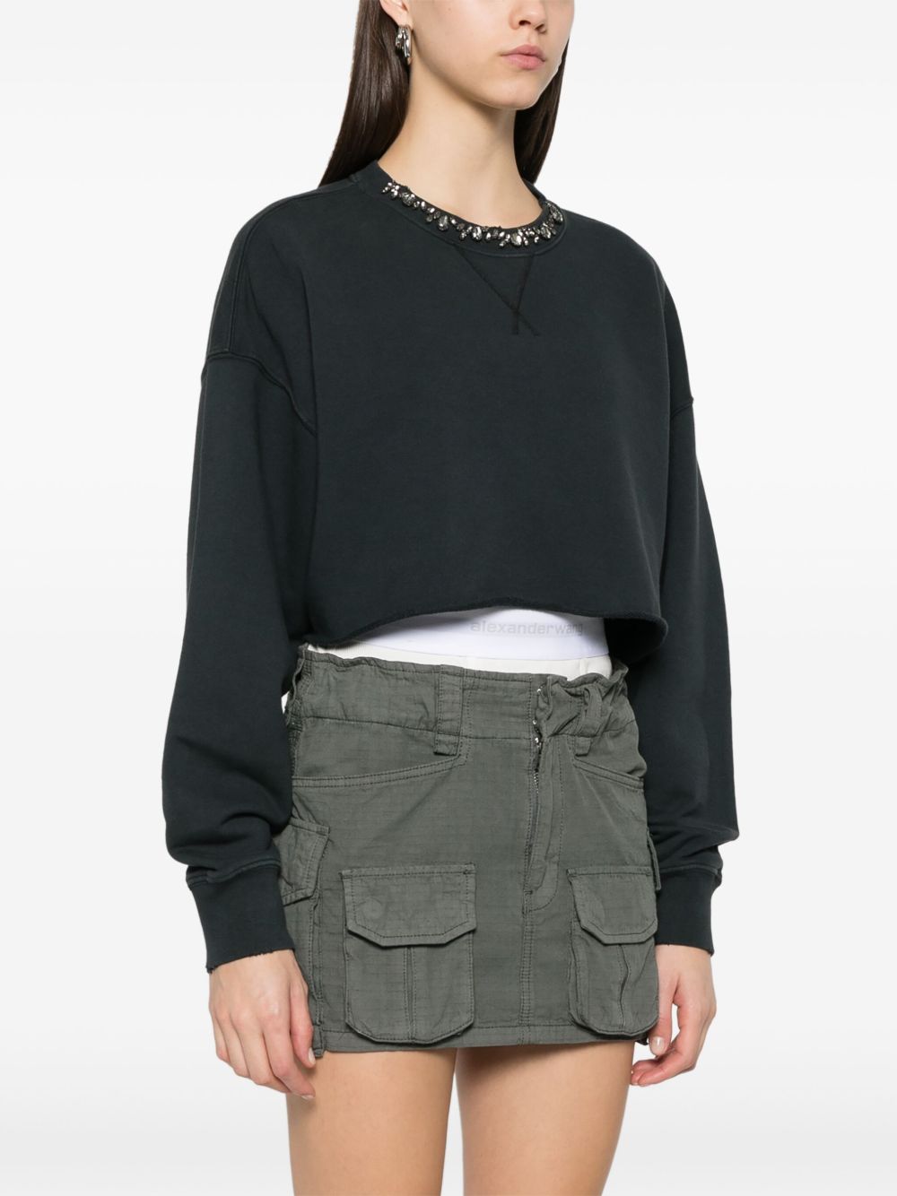 Felpa Nives in nero Golden goose - donna 
