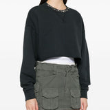 Felpa Nives in nero Golden goose - donna 