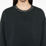 Felpa Nives in nero Golden goose - donna 