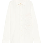 Camicia a righe in bianco Golden goose - donna 