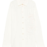 Camicia a righe in bianco Golden goose - donna 