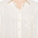 Camicia a righe in bianco Golden goose - donna 