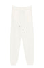 Pantaloni con couisse in cashmere in ecru Gotha - donna