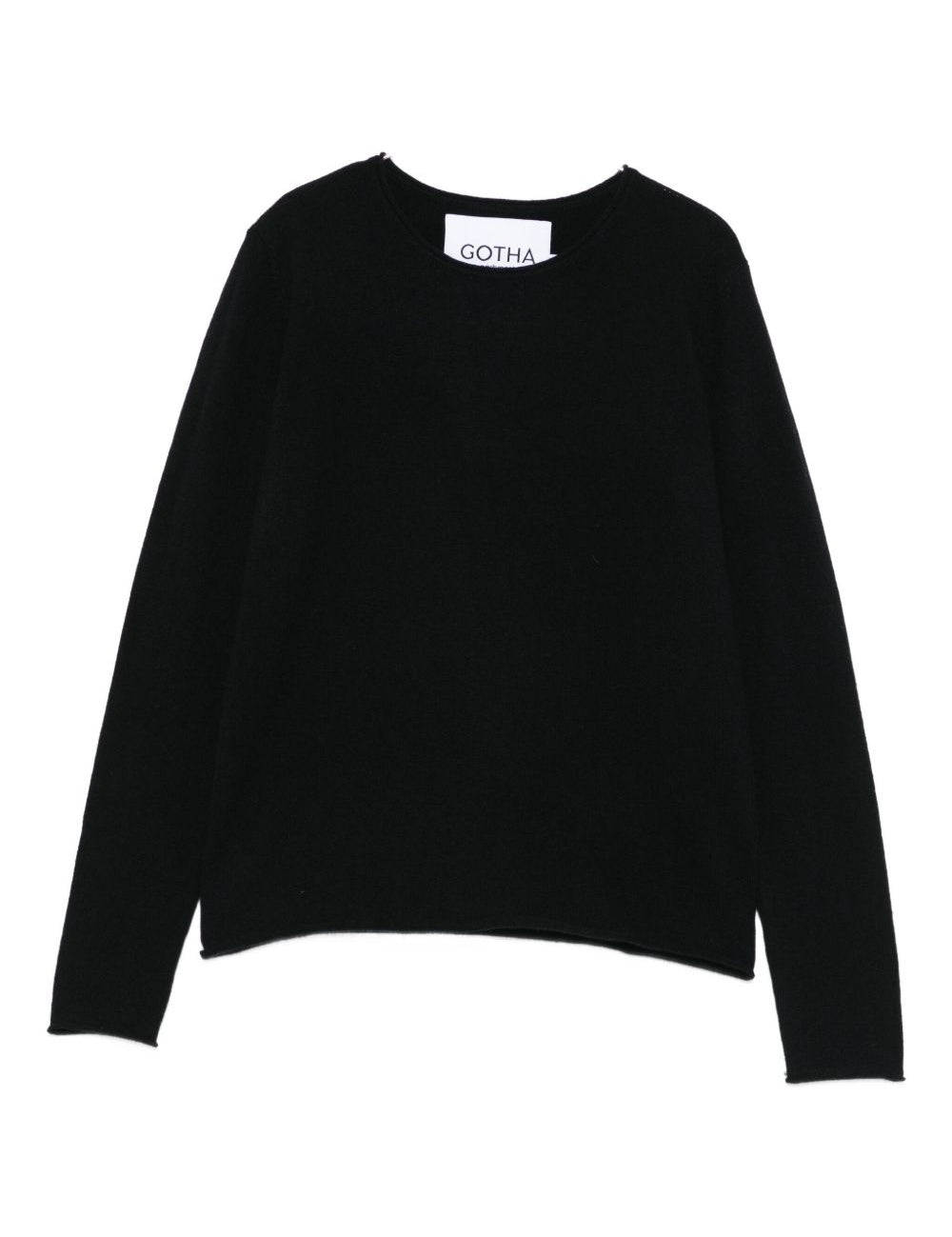 Maglione a girocollo in nero Gotha - donna 