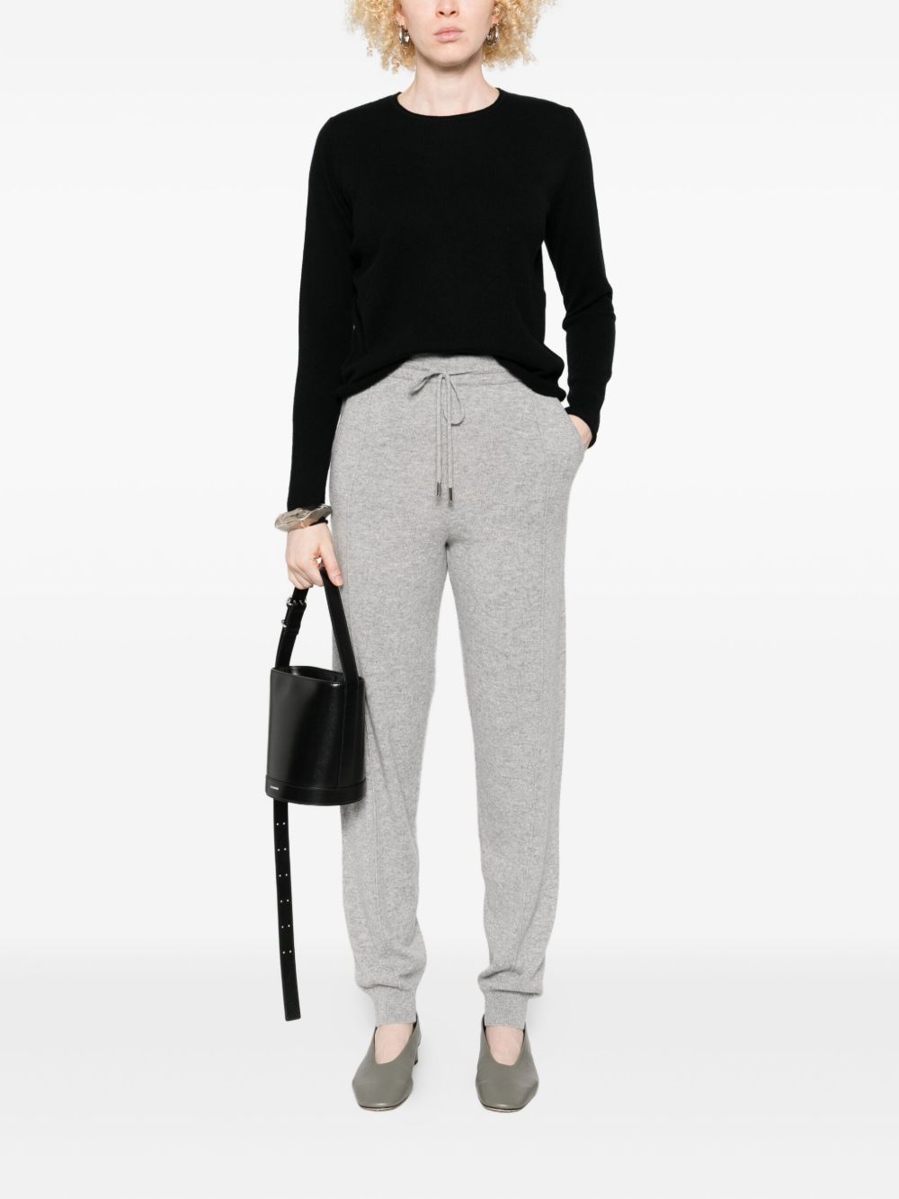 Maglione a girocollo in nero Gotha - donna 