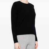 Maglione a girocollo in nero Gotha - donna 