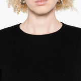 Maglione a girocollo in nero Gotha - donna 