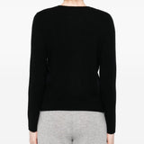 Maglione a girocollo in nero Gotha - donna 