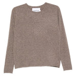Maglione in cashmere a maniche lunghe in grigio taupe Gotha - donna 