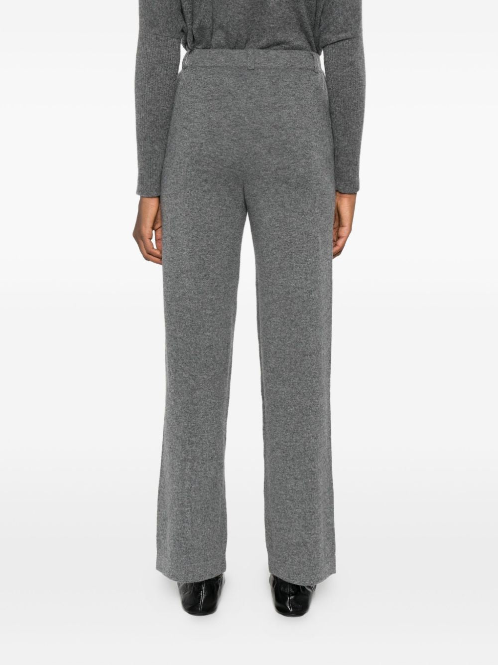 Pantaloni in cashmere in grigio Gotha - donna 