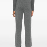 Pantaloni in cashmere in grigio Gotha - donna 