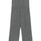 Pantaloni in cashmere in grigio Gotha - donna 