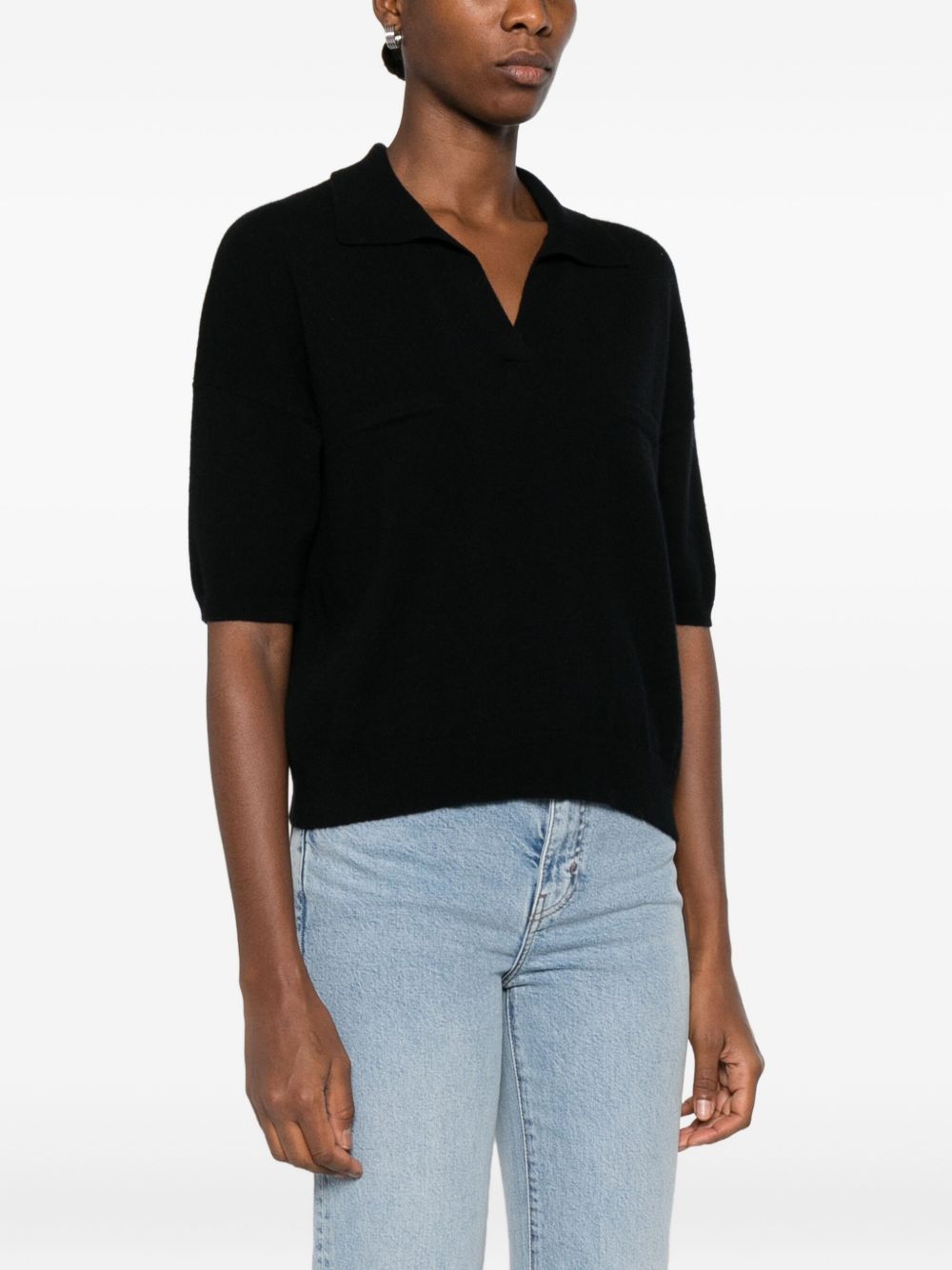 Polo Myles in nero Gotha - donna 