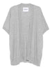 Cardigan a maniche corte in grigio Gotha - donna