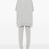 Cardigan a maniche corte in grigio Gotha - donna 