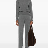 Maglione a collo alto in grigio Gotha - donna 
