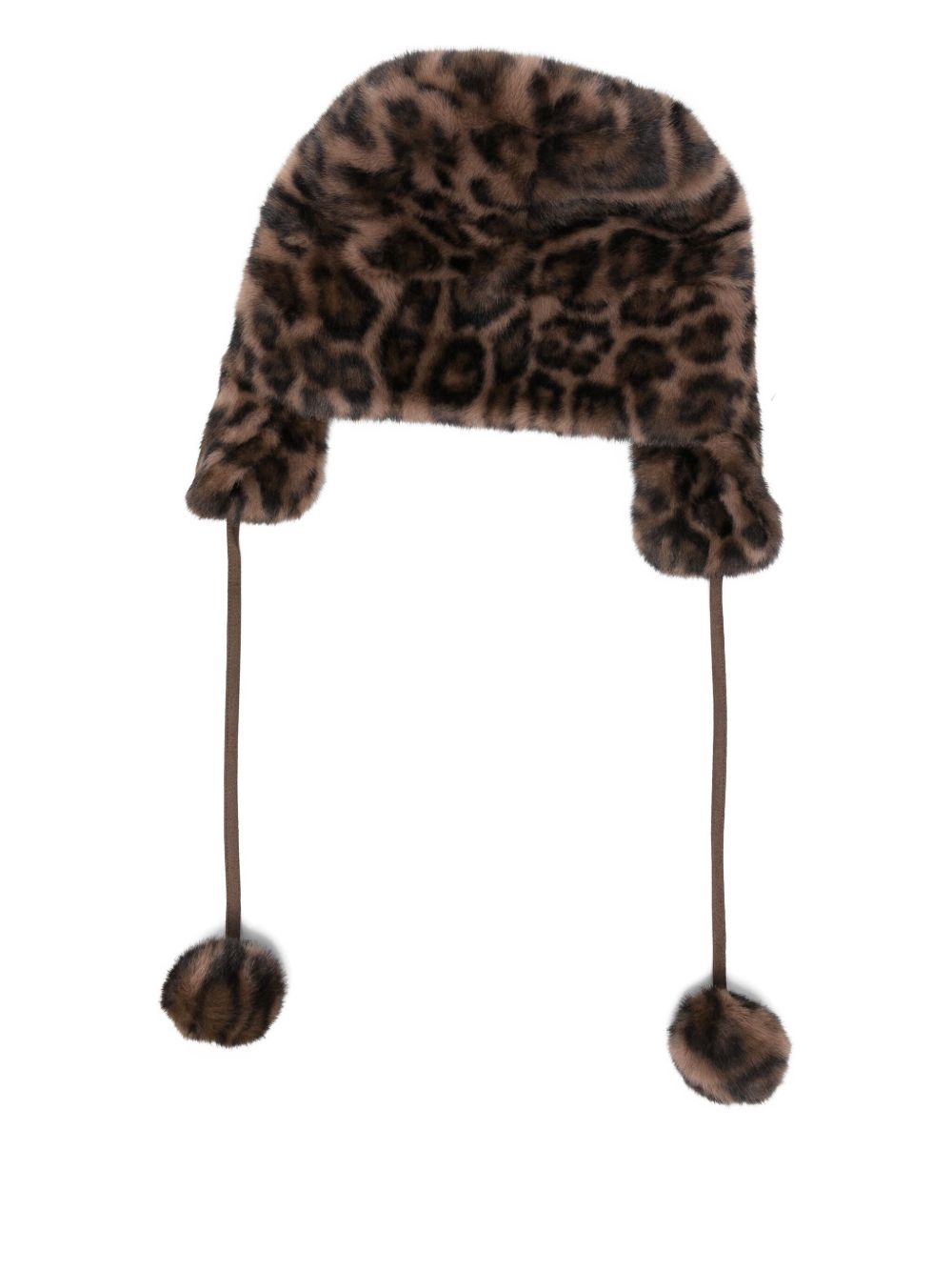 Cappello chapka con stampa leopardata Gotha - unisex 