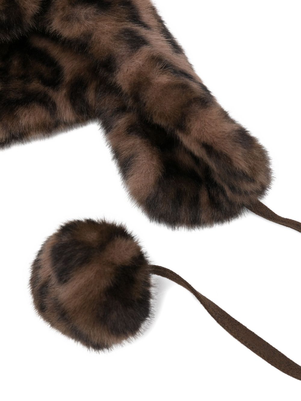 Cappello chapka con stampa leopardata Gotha - unisex 