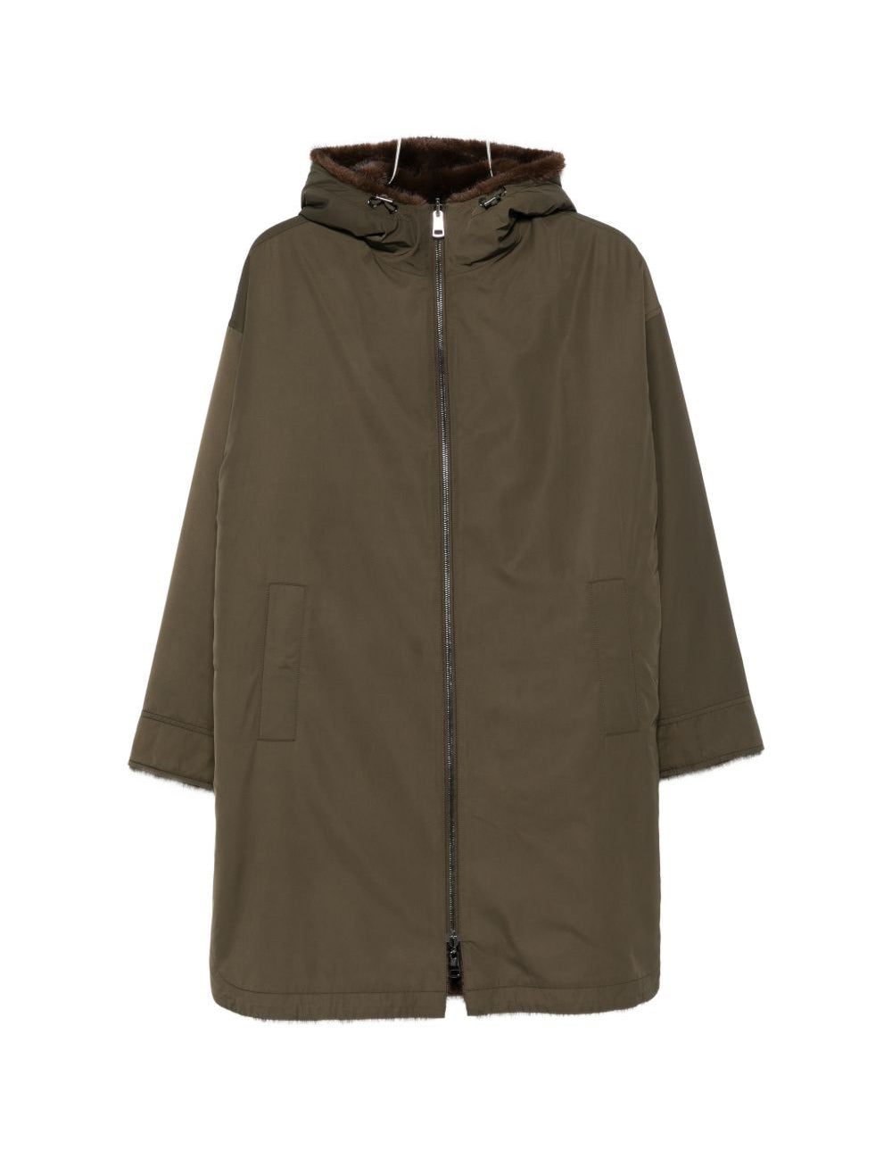 Cappotto parka lou andrea in marrone Gotha - donna 
