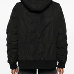 Giaca con cappccio in marrone Gotha - donna 