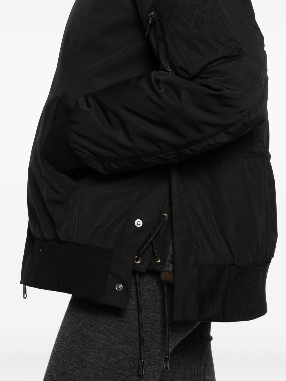 Giaca con cappccio in marrone Gotha - donna 