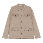 Giacca con tasche applicate in beige Grayed - uomo 