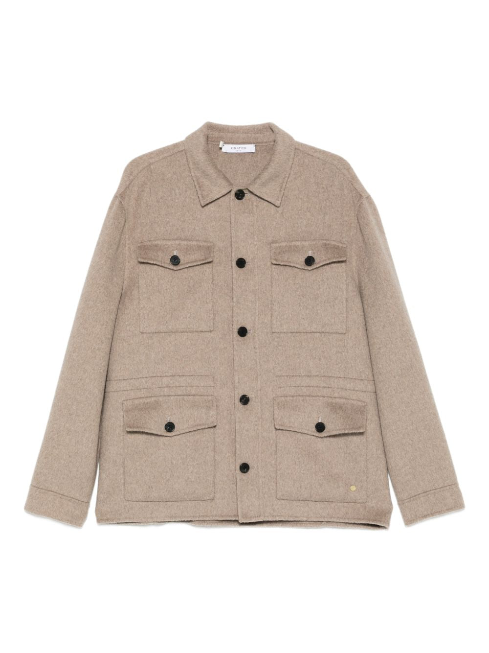 Giacca con tasche applicate in beige Grayed - uomo 