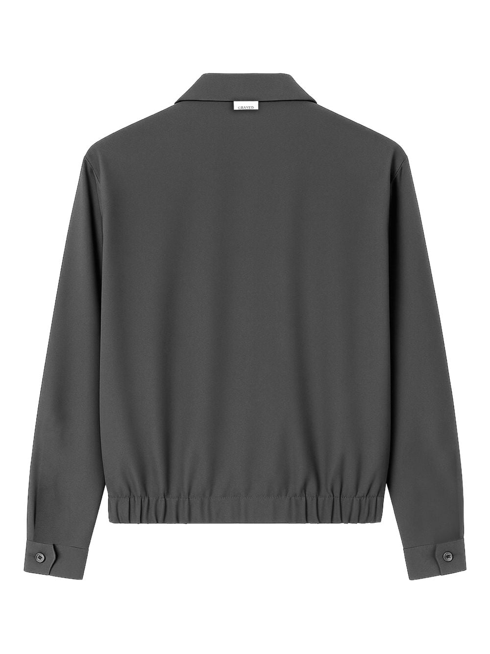 Giacca con zip in grigio Grayed - uomo 