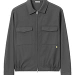 Giacca con zip in grigio Grayed - uomo 