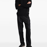Pantaloni a gamba dritta albert in nero Grayed - uomo 