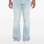 Jeans svasati effetto slavato con cinque tasche in blu Haikure - uomo 