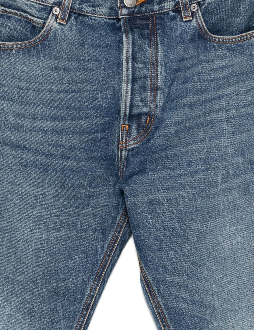 Jeans con effetto schiarito in blu Haikure - uomo 