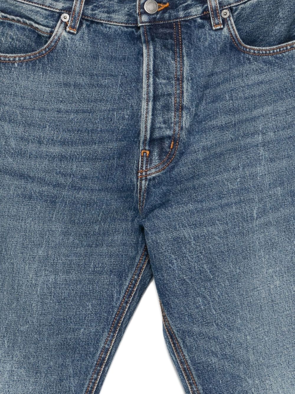 Jeans con effetto schiarito in blu Haikure - uomo 