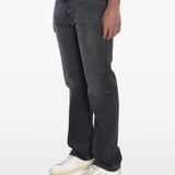 Jeans svasati con cinque tasche in nero Haikure - uomo 