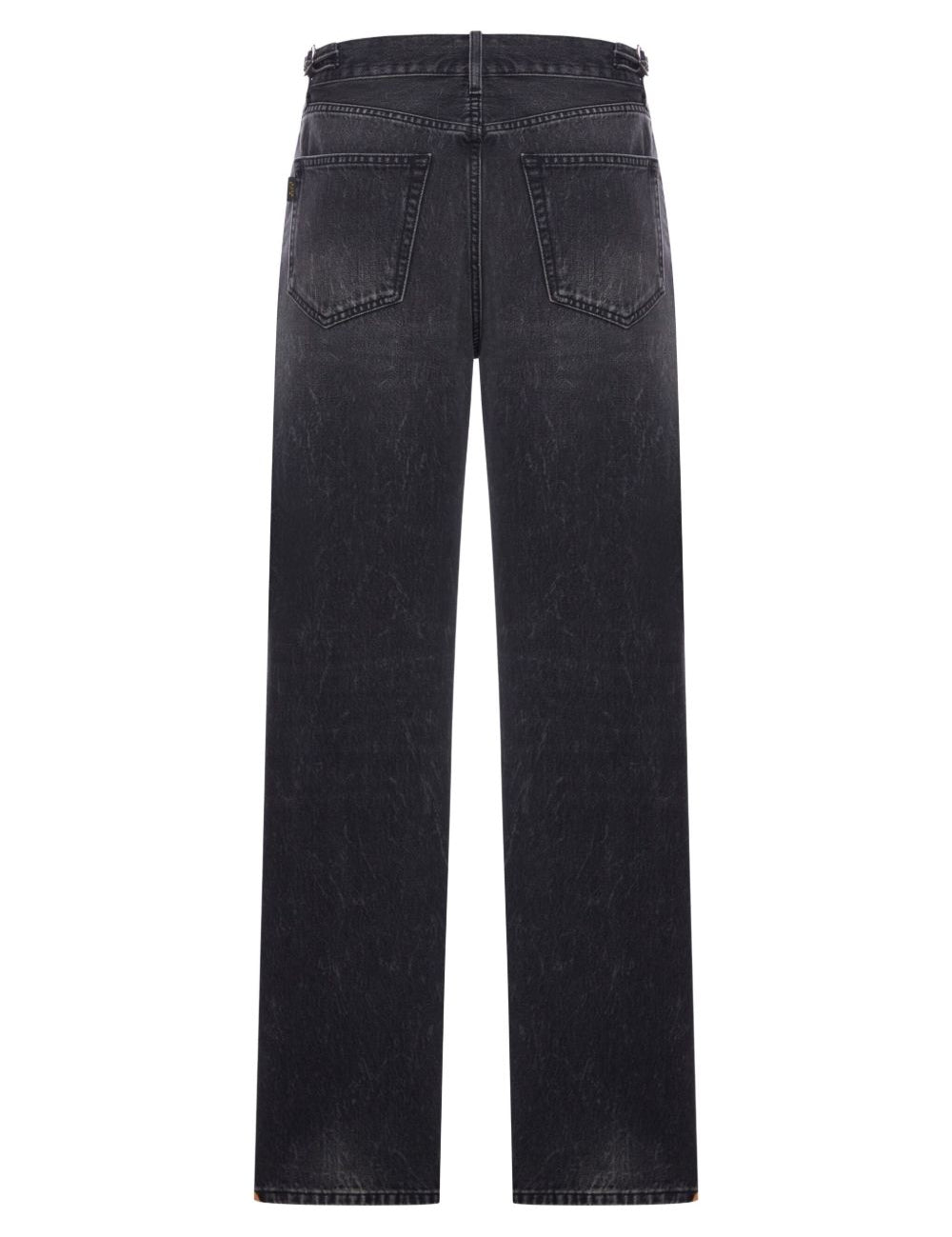 Jeans dritti con cinque tasche in  nero Haikure - uomo 