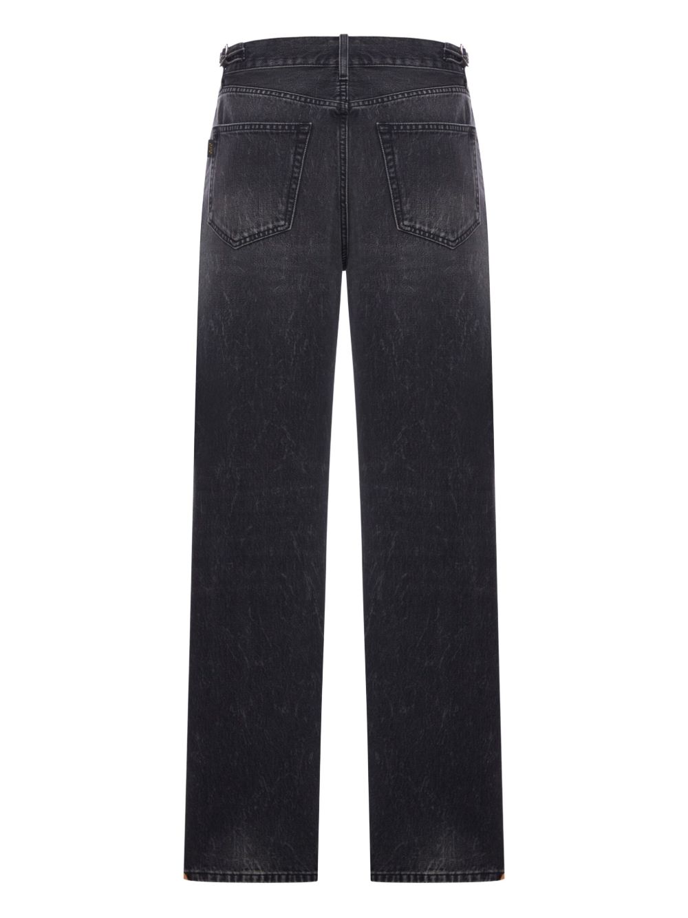 Jeans dritti con cinque tasche in  nero Haikure - uomo 