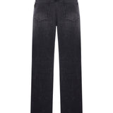 Jeans dritti con cinque tasche in  nero Haikure - uomo 