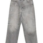 Jeans dritti con effetto vernice in grigio Haikure - uomo 