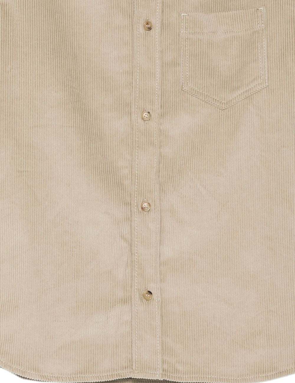 Camicia a coste in beige Haikure - uomo 