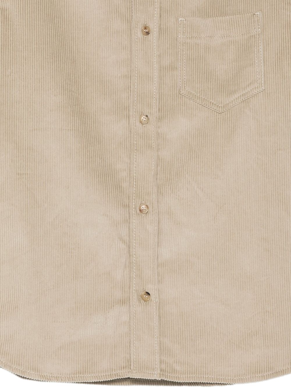 Camicia a coste in beige Haikure - uomo 