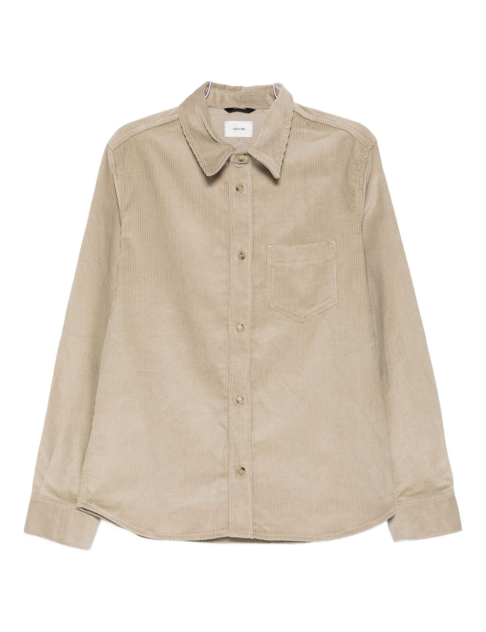 Camicia a coste in beige Haikure - uomo 