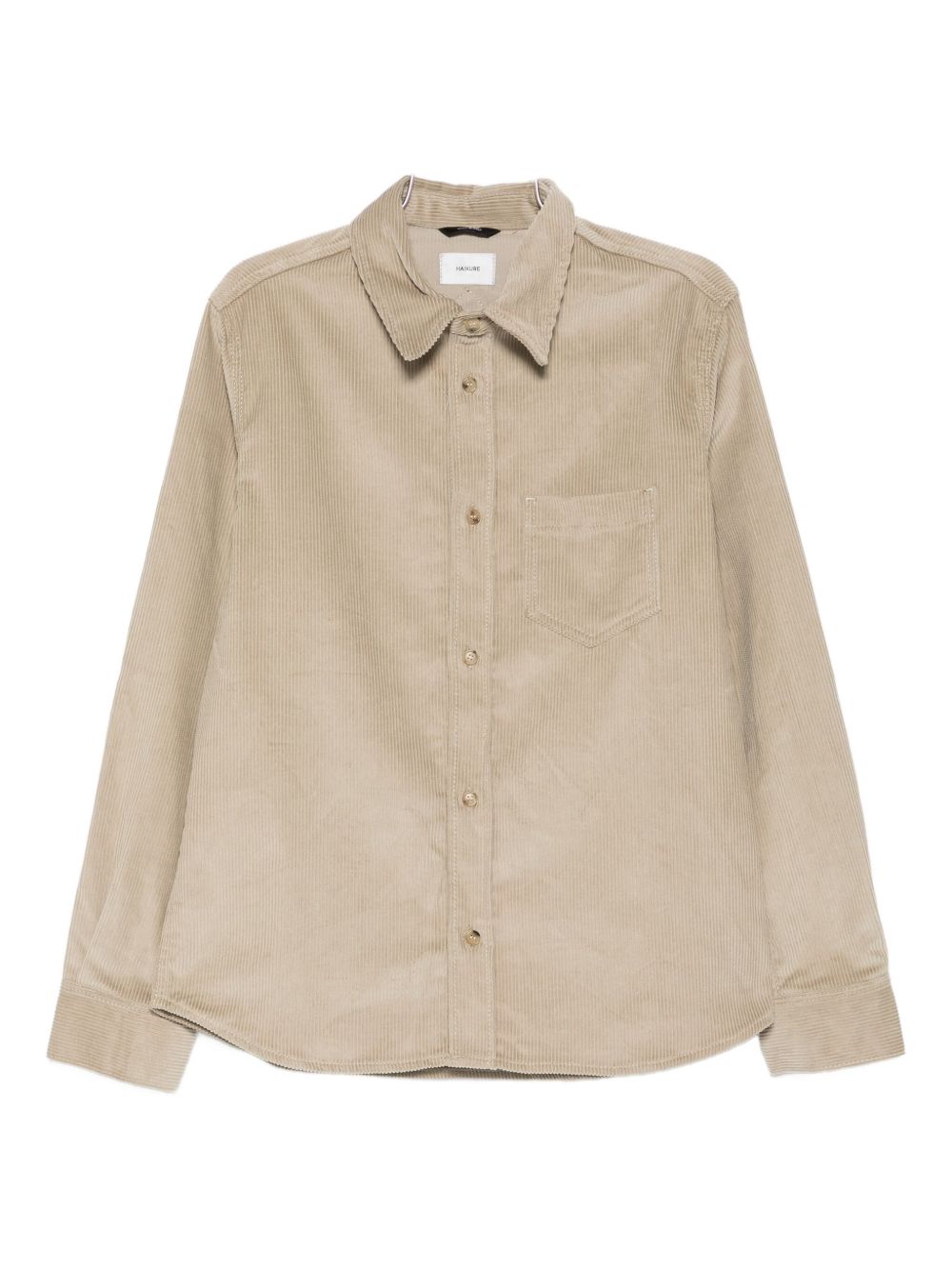 Camicia a coste in beige Haikure - uomo 