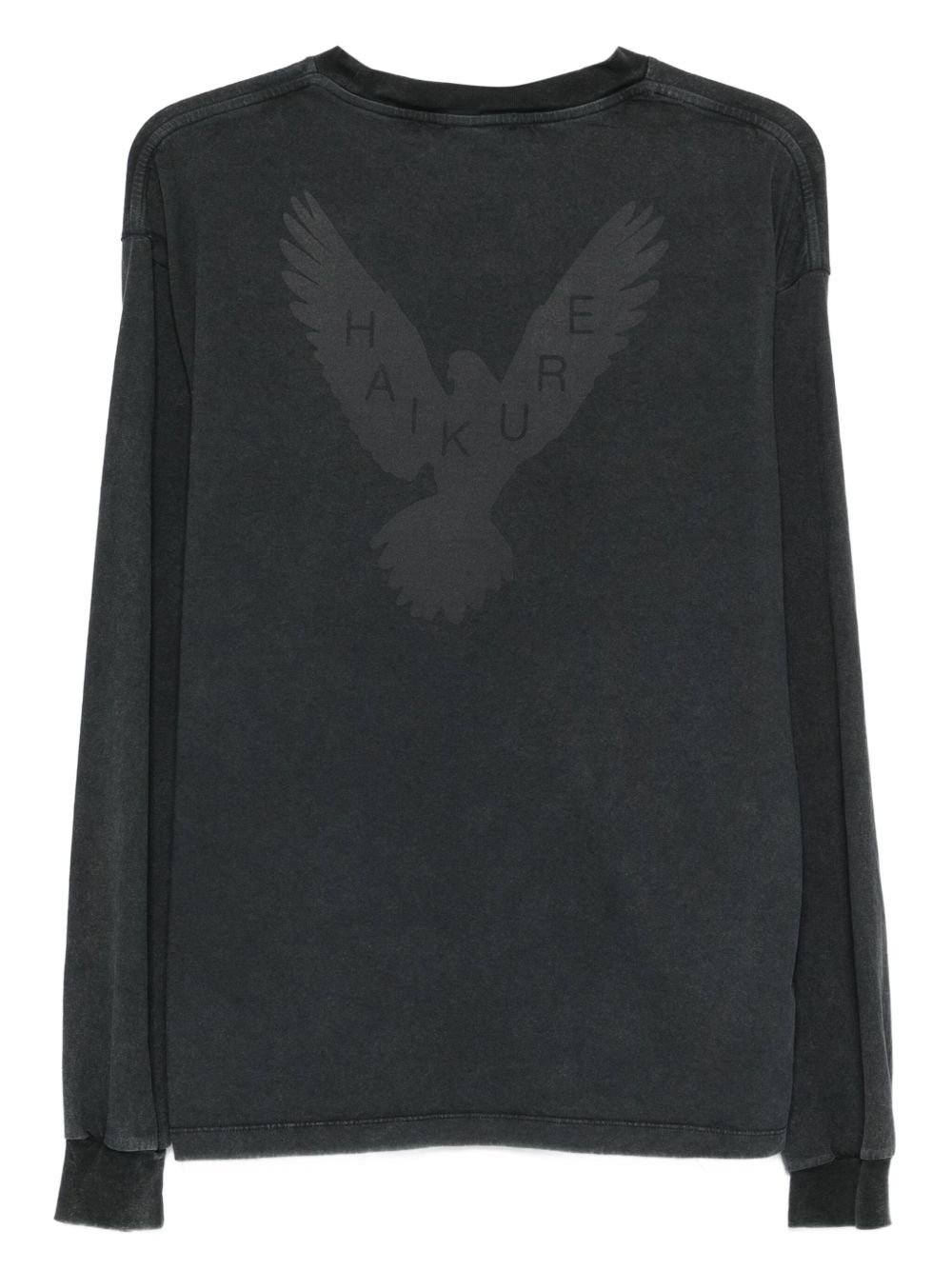 Top in cotone a maniche lunghe in grigio Haikure - uomo 