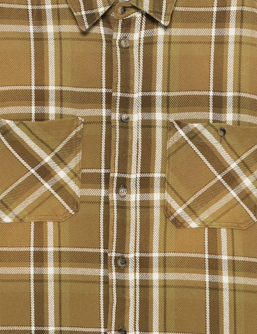 Giacca-camicia a quadri con tasche in verde Haikure - uomo 