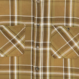 Giacca-camicia a quadri con tasche in verde Haikure - uomo 