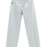 Pantaloni dritti con paillettes in azzurro Haikure - donna 