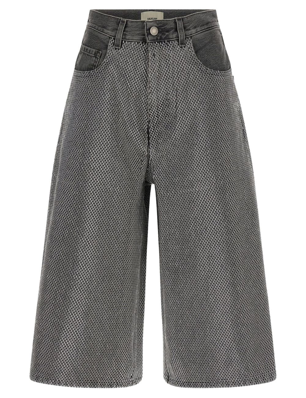 Jeans a gamba larga  in grigio Haikure - donna 