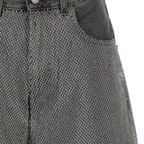 Jeans a gamba larga  in grigio Haikure - donna 